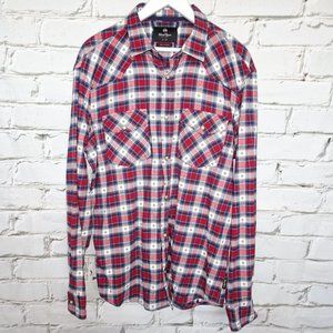 Windriver Red Plaid Western Shirt